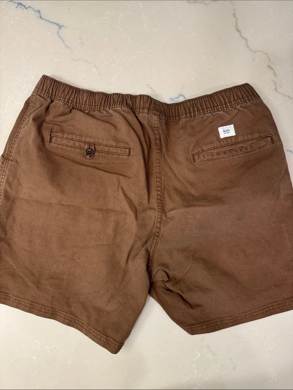 Katin 8 inch inseam canvas shorts XL